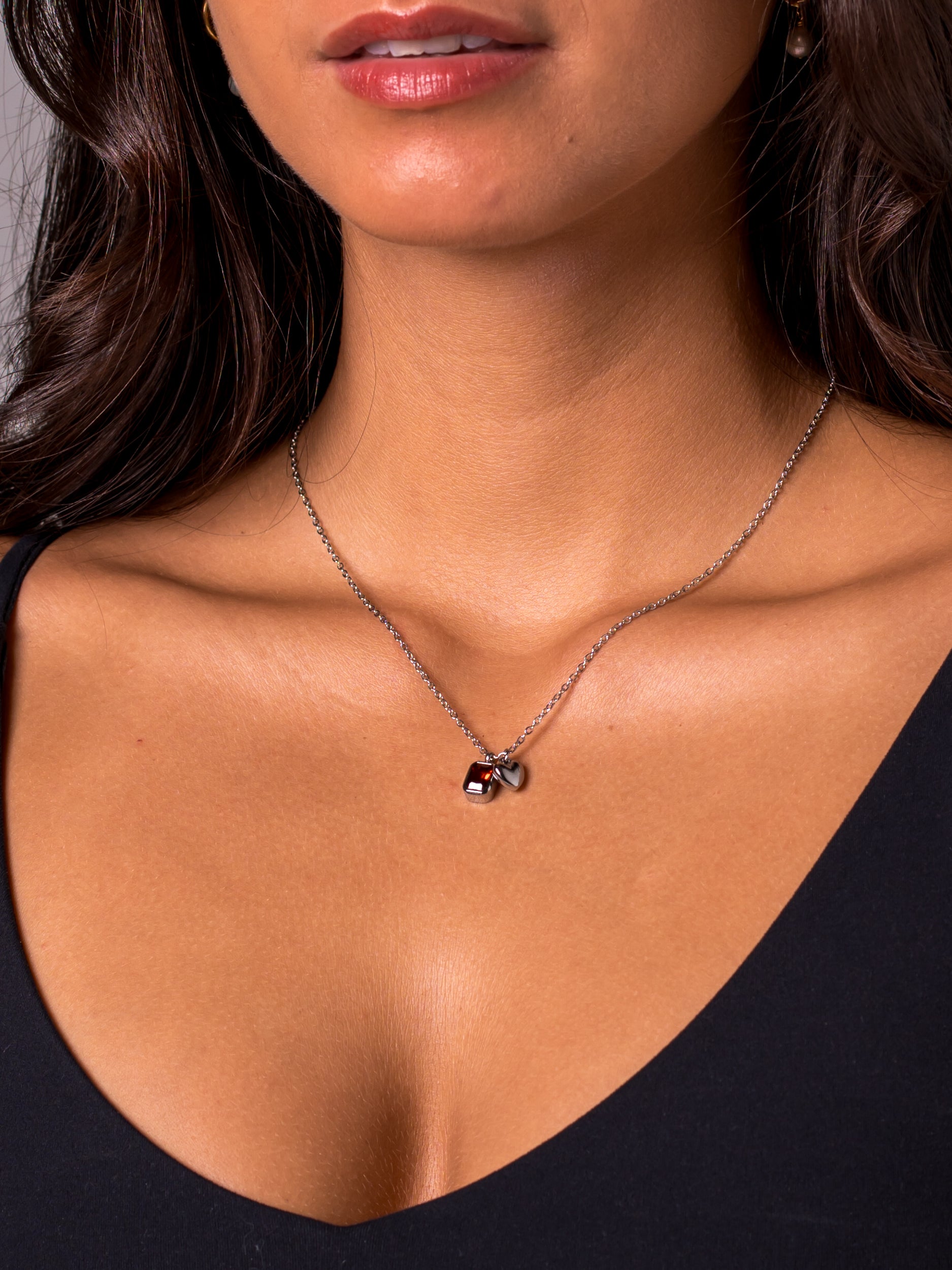 Amara Pendant - Silver