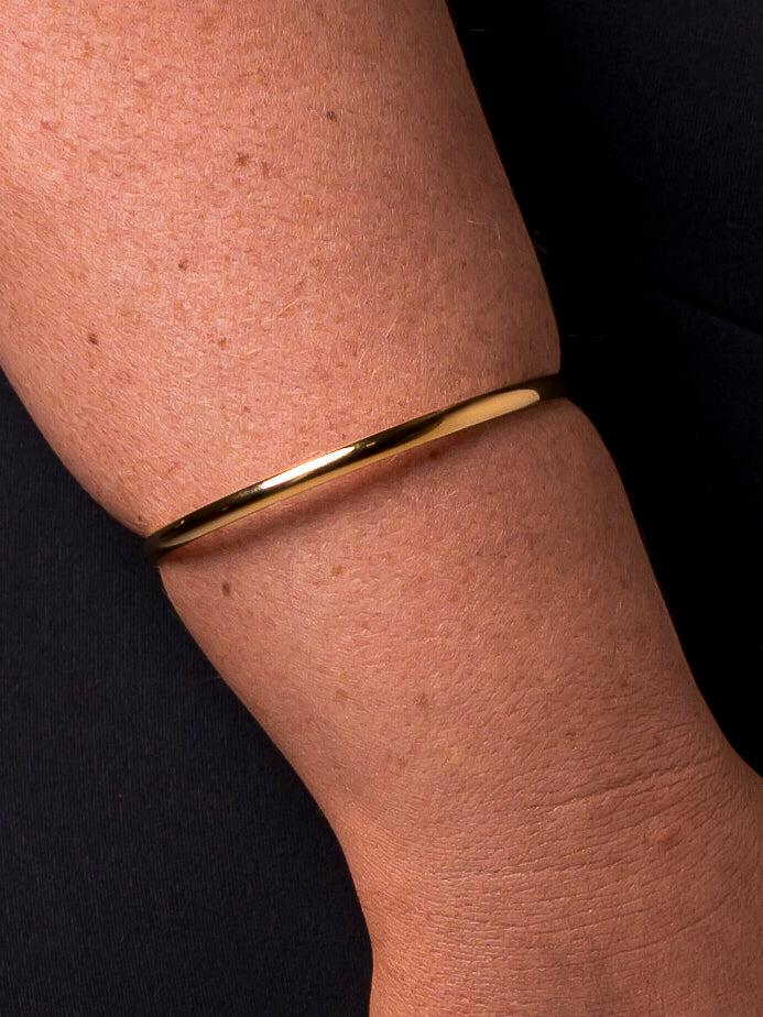 Fleur Bangle - Gold