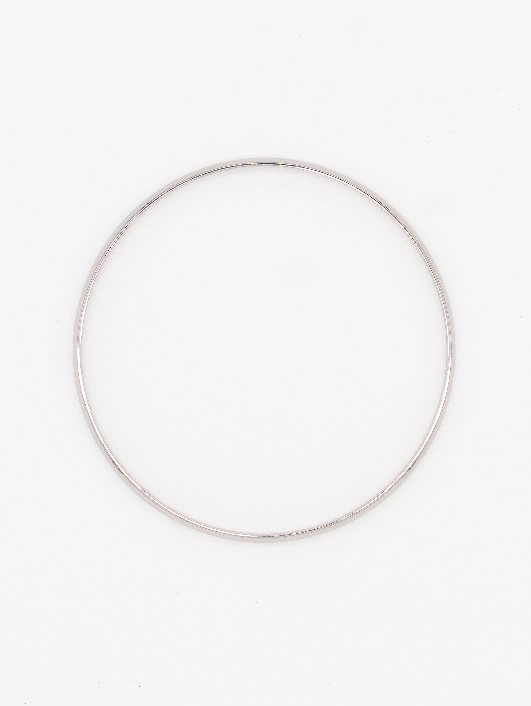 Fleur Bangle - Silver