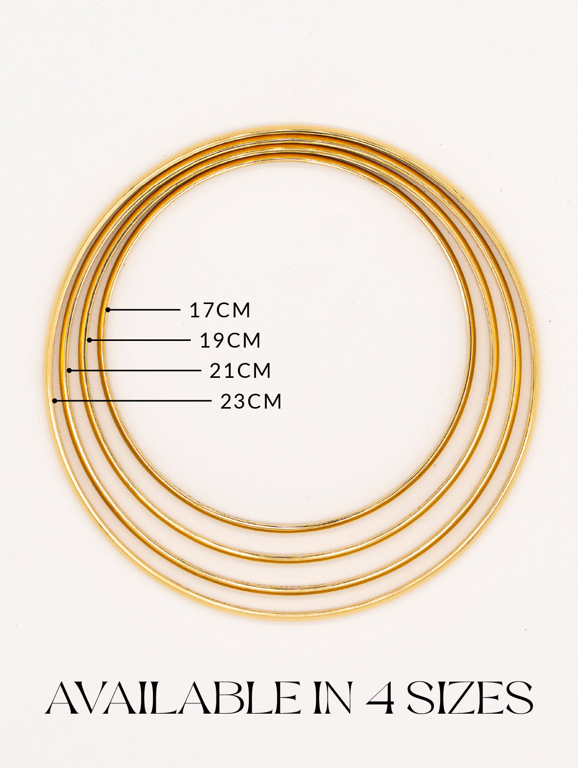 Fleur Bangle - 6mm Gold